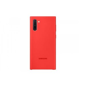 Чехол Samsung Silicone Cover для Note 10 (красный)