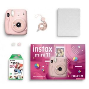 Фотоаппарат FUJIFILM Instax Mini 11 (розовый) Geometric Set