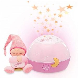 Игрушка Chicco Звездный ночник-проектор (розовый)
