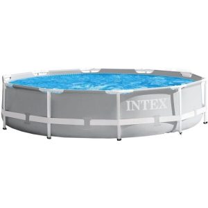 Каркасный бассейн INTEX Prism Frame 26724NP (457х107 см) с лестницей и фильтр-насосом