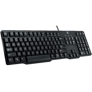 Клавиатура Logitech Keyboard K100 Black PS/2