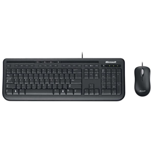 Клавиатура + мышь Microsoft Wired Keyboard Desktop 600 3J2-00015