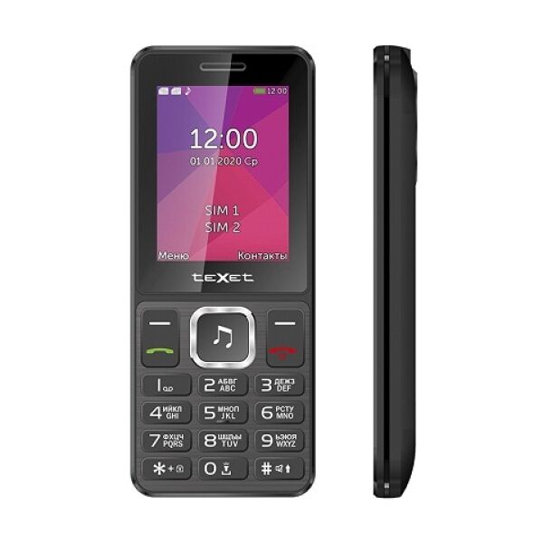 Мобильный телефон teXet TM-301 (черный)
