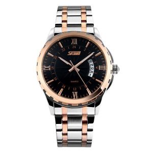 Наручные часы Skmei 9069 (розовое золото/черный)