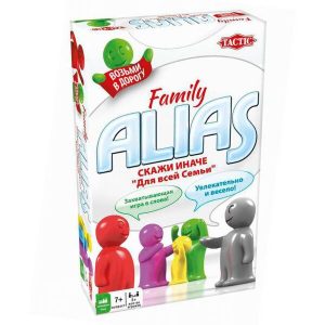 Настольная игра Tactic Alias Family. Скажи иначе для всей семьи 2 (компактная версия)