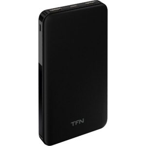 Портативное зарядное устройство TFN Slim Duo 10000 mAh (черный)