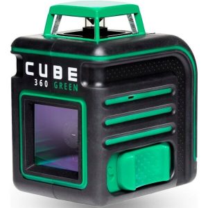 Построитель лазерных плоскостей (лазерный уровень) ADA Cube 360 Green Ultimate Edition (А00470)