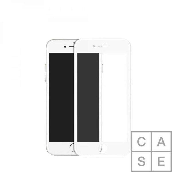 Защитное стекло CASE 3D для Apple iPhone 6/6S Plus (белый)