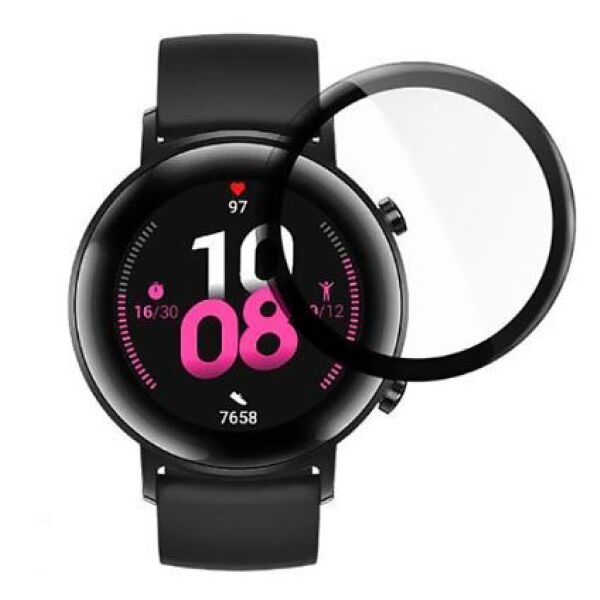 Защитное стекло CASE 3D для Huawei Watch GT2 (46 mm) черный