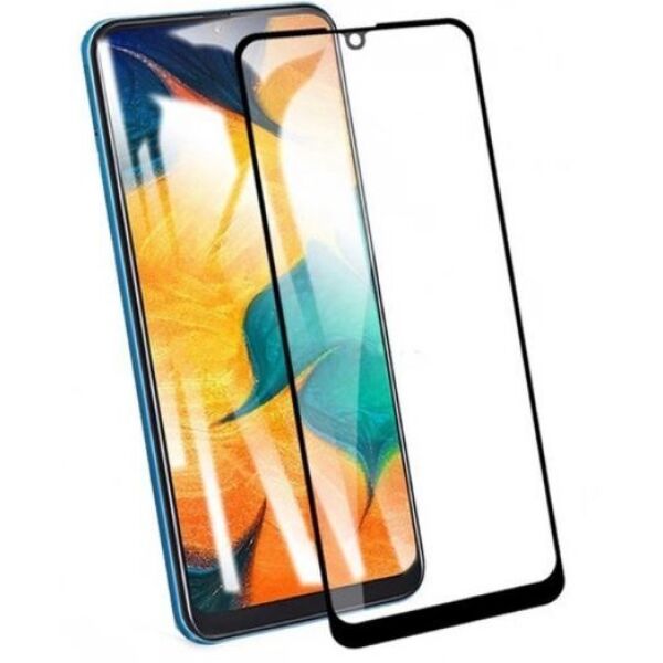 Защитное стекло CASE 3D для Samsung Galaxy A40 (черный глянец)