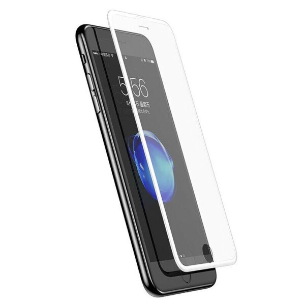 Защитное стекло CASE 3D Rubber для Apple iPhone 6 plus/7 plus/8 plus (белый)