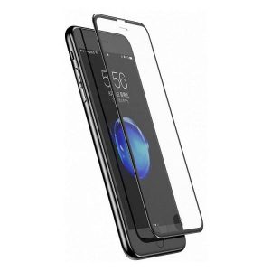Защитное стекло CASE 3D Rubber для Apple iPhone 6/6s/7/8 (черный)