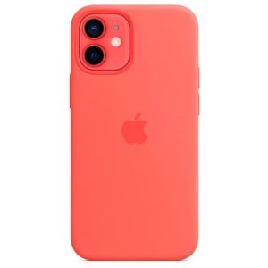 Чехол Apple MagSafe Silicone Case для iPhone 12 mini (розовый цитрус) MHKP3ZE/A