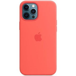 Чехол Apple MagSafe Silicone Case для iPhone 12 Pro Max (розовый цитрус) MHL93ZM/A