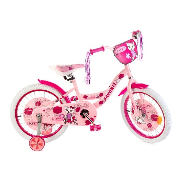 Детский велосипед Favorit Kitty 14 (розовый)
