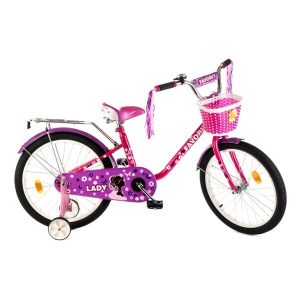 Детский велосипед Favorit LADY 20 (розовый/фиолетовый)