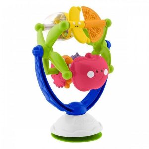 Игрушка развивающая на присоске Chicco "Музыкальные фрукты"