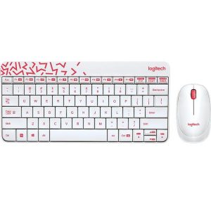 Клавиатура+мышь LOGITECH MK240 L920-008212 белый