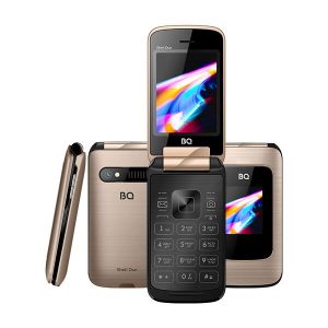 Мобильный телефон BQ-Mobile BQ-2814 Shell Duo (золотистый)