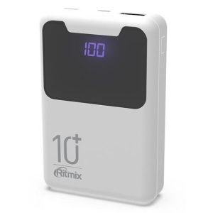 Портативное зарядное устройство Ritmix RPB-10005 (белый)
