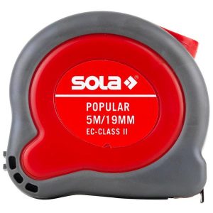 Рулетка SOLA Popular 5м/19мм (50024301)