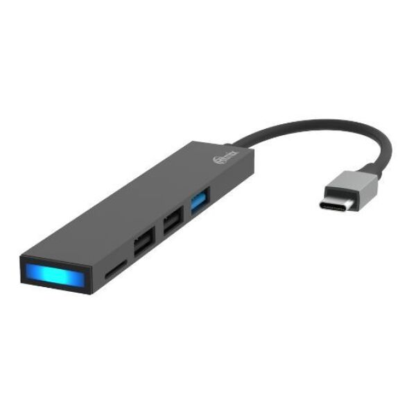 USB-хаб Ritmix CR-4313 Metal
