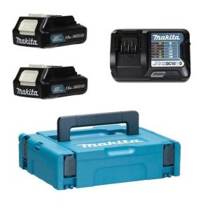 Аккумулятор с зарядным устройством Makita BL1016 + DC10WD (12В/1.5 Ah + 10.8-12В)