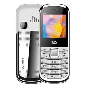 Мобильный телефон BQ-Mobile BQ-1415 Nano (белый/серебристый)