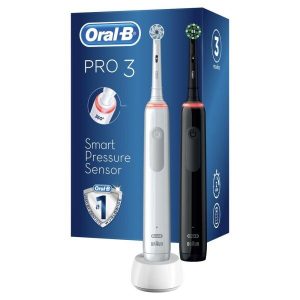Электрическая зубная щетка Braun Oral-B Pro 3 3500 Duo (D505.523.3H) 2 шт