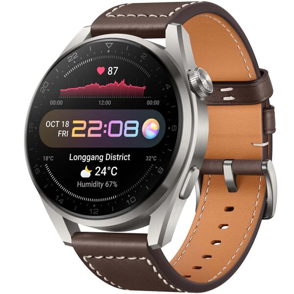Смарт-часы HUAWEI Watch 3 Pro (коричневый)