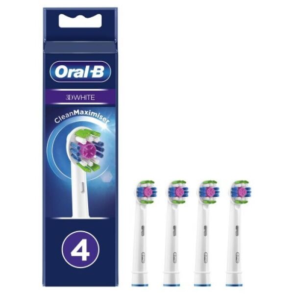Сменные насадки BRAUN Oral-B 3D White CleanMaximiser EB18рRB (4 шт)