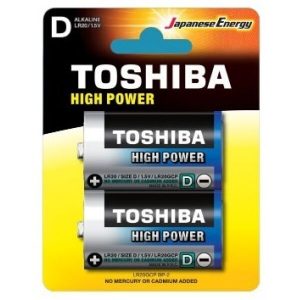 Батарейка TOSHIBA High Power LR20GCP BP-2