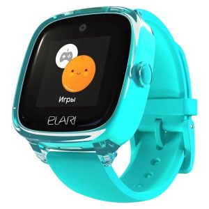 Часы-телефон ELARI KidPhone 4 Fresh (KP-F) бирюзовый