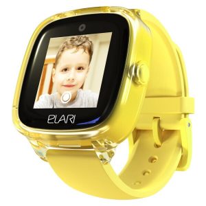Часы-телефон ELARI KidPhone 4 Fresh (KP-F) желтый