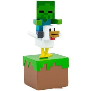 Фигурка Hiya Toys Minecraft Adventure Figures Chicken Jockey TM08450