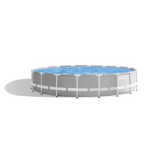 Каркасный бассейн INTEX PRISM FRAME 26756 (610х132 см) с лестницей и фильтр-насосом