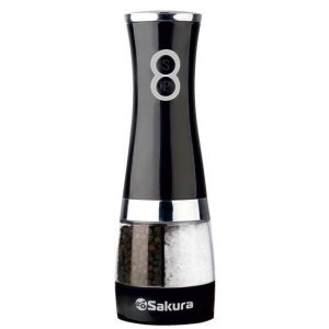 Мельница для соли и перца Sakura SA-6642BK