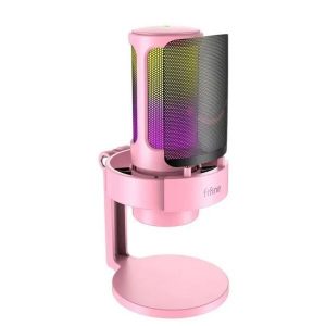 Микрофон FIFINE A8P (розовый)