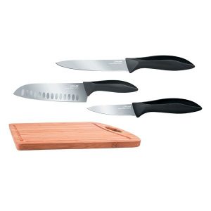Набор из 3 ножей с разделочной доской RONDELL Primarch RD-462