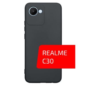 Накладка AKAMI Jam для Realme C30 Черный (29779)