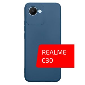 Накладка AKAMI Jam для Realme C30 Синий (29783)