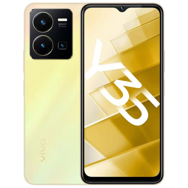 Смартфон Vivo Y35 4GB/128GB (рассветное золото)