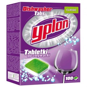 Таблетки для мытья посуды YPLON Classic 100шт х 18г