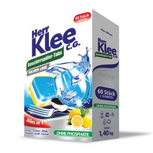 Таблетки для посудомоечных машин Herr Klee C.G.Silver Line 70 шт